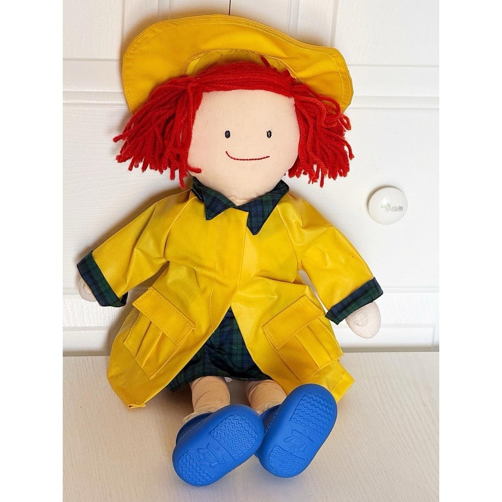 Vintage 1990 Madeline With A Rain Jacket. 18" Tall By Eden, LLC